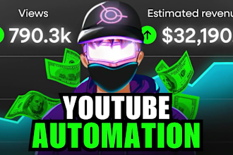 make faceless youtube video creator, cash cow videos, you tube automation