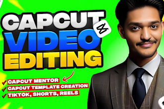 be capcut video editing mentor or edit your shorts