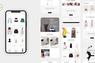 design a personal portfolio or business website in wordpress