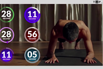create unique countdown timer to impress your audience up to 4k