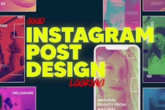 create instagram posts, carousels,instagram stories in canva