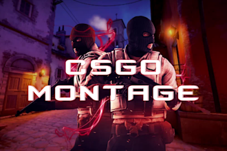 edit a minimal or overedited csgo montage