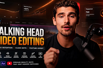 edit engaging talking head videos with captions
