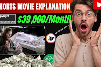 create movie recap youtube shorts instagram reels and tiktok videos