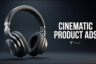 create a cinematic product ad video for your brand