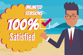 create 2d animated explainer video or infographic animation