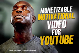 create inspirational and motivational videos for youtube