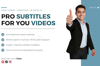 add animated subtitles for tiktok, reels, or youtube