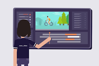 create an amazing 2d animated explainer video or infographic video