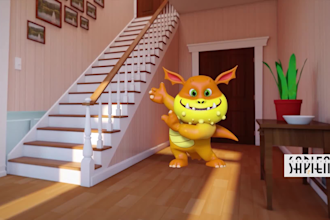 do modeling of 3d characters, texturing, rigging, animations
