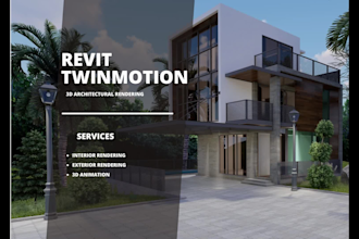 do environment rendering with twinmotion or lumion