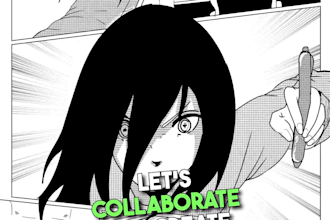 draw manga page for you like  japanese mangakas do