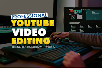 do professional vlog travel video editing for youtube