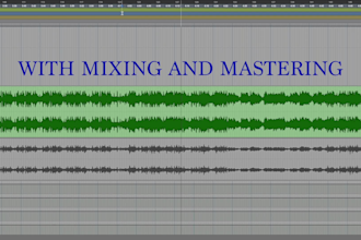 professionally mix and master your song or album