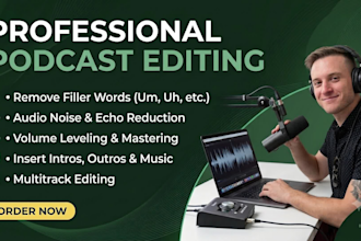 edit your video podcast and create shorts