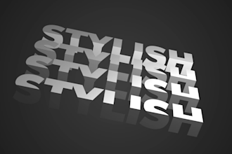 create kinetic typography video text animation and motion graphics