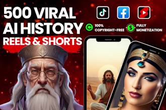 do faceless ai history shorts for youtube, instagram, tiktok reels