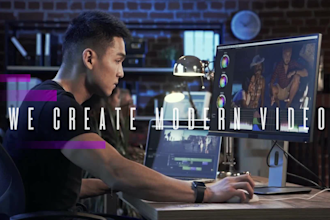 create promotional video ads or short video ads for marketing commercials