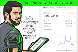 design, redesign, and fully set up your shopify store professionally