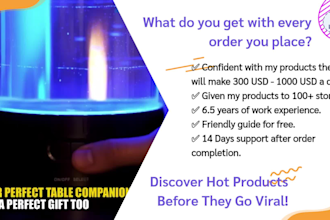 find winning dropshipping products and shopify video ads for facebook and tiktok