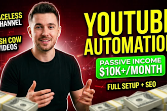 create youtube automation faceless channel
