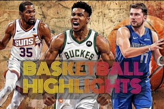 edit  basketball highlights and sports mixtape videos in 4k
