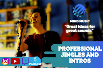 create memorable  jingles and intros