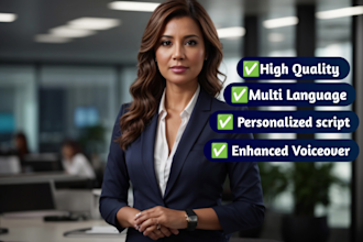 create modern ai spokesperson videos in any language