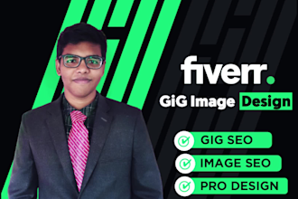 design fiverr gig image or gig thumbnail