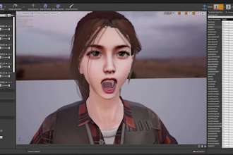 rig3d in daz,lens studio,avatar setup for livestream,wd,face track,blink,ik fk