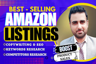do amazon listing creation, product listing optimization SEO product description