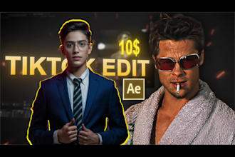 make you a viral tiktok edit using after effects