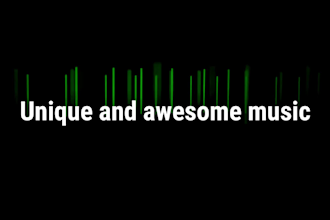 produce epic and unique music for you
