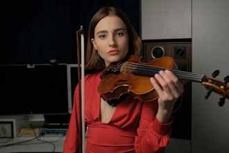 record a professional custom violin track for your project