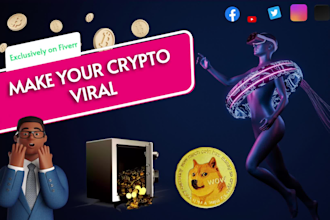 make crypto commercial video ad for marketing and business promotion