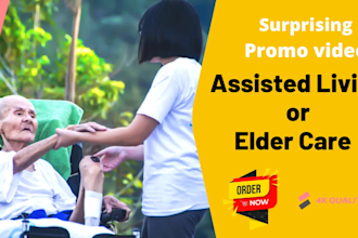do assisted living or home care service short video ad