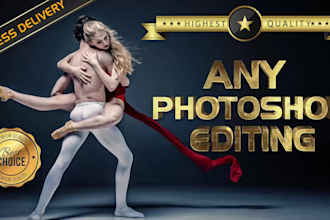 do any photoshop job