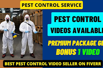 pest control video or insect control promo