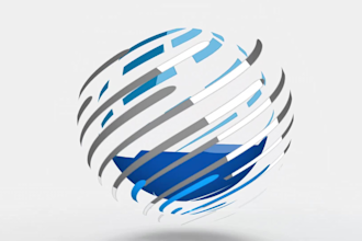create 10 elegant animated logo intro videos or youtube intro videos