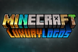 design your custom minecraft logo