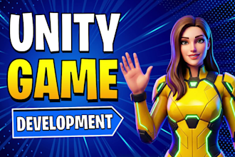 provide unity game development services for your video game