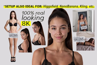create your consistent fully realistic ai influencer model