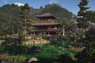 do 3d game environment 3d game art, landscape unreal engine vrchat world