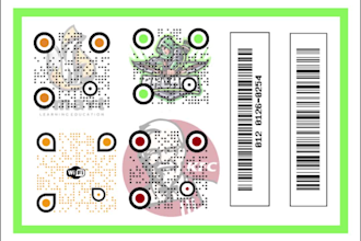 create custom qr code, barcode, designed qr code