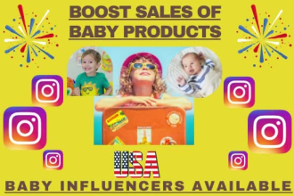 provide USA based influencers for baby products