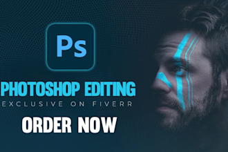 do high quality photoshop editing, retouching, and image manipulation
