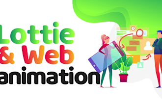 do web or lottie animation for website and app