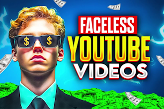 be your faceless youtube video creator