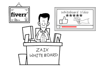 create doodle whiteboard animation video