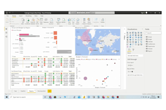 do data analysis and design dashboard includes charts and data cleaning in excel